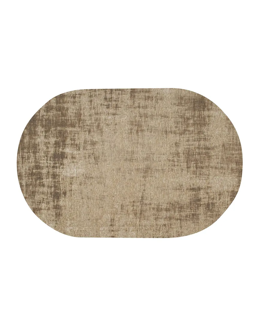 Teppich Rovinj beige 200 x 290 cm oval