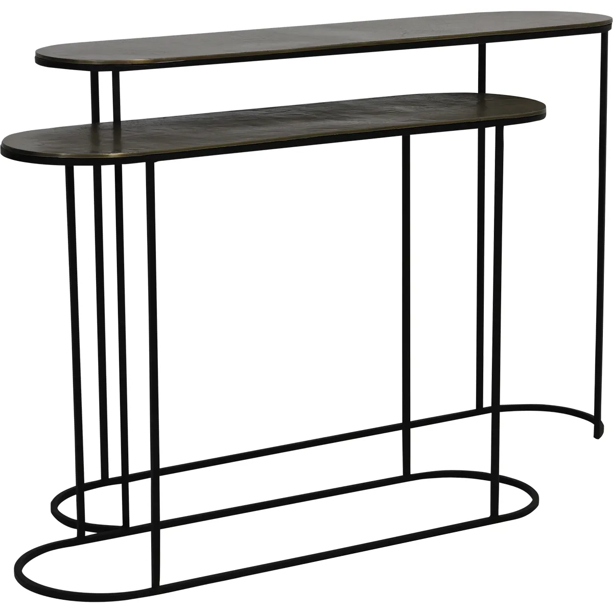 Beistelltisch, 2er-Set Batir bronze 128 cm