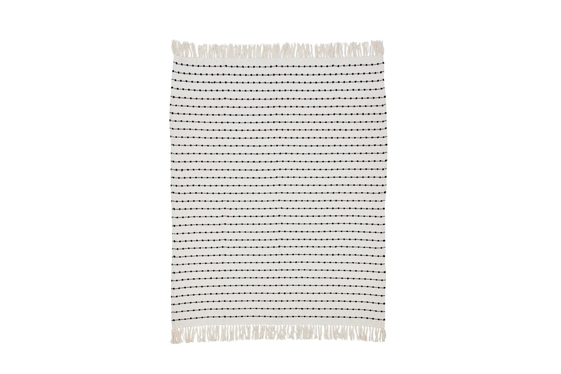 Wohndecke Balu schwarz, beige 220 x 240 cm