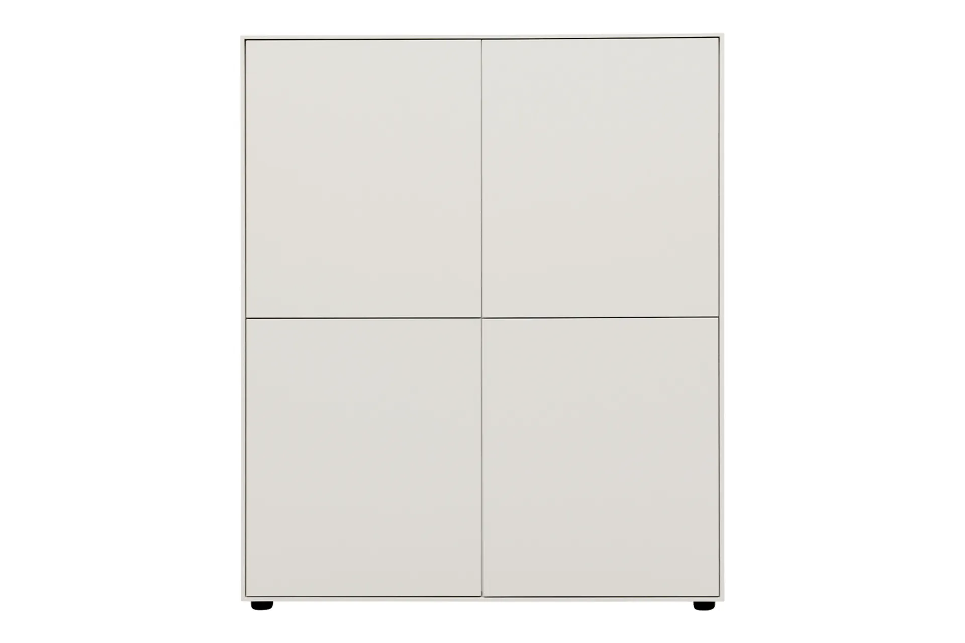 Highboard Moiano Weiß 100 x 120 cm