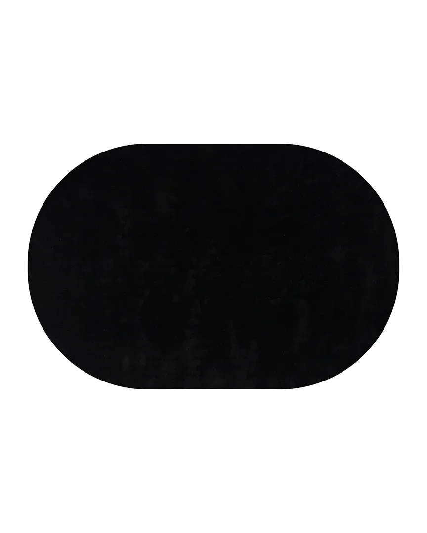 Teppich Cowan schwarz 130 x 190 cm