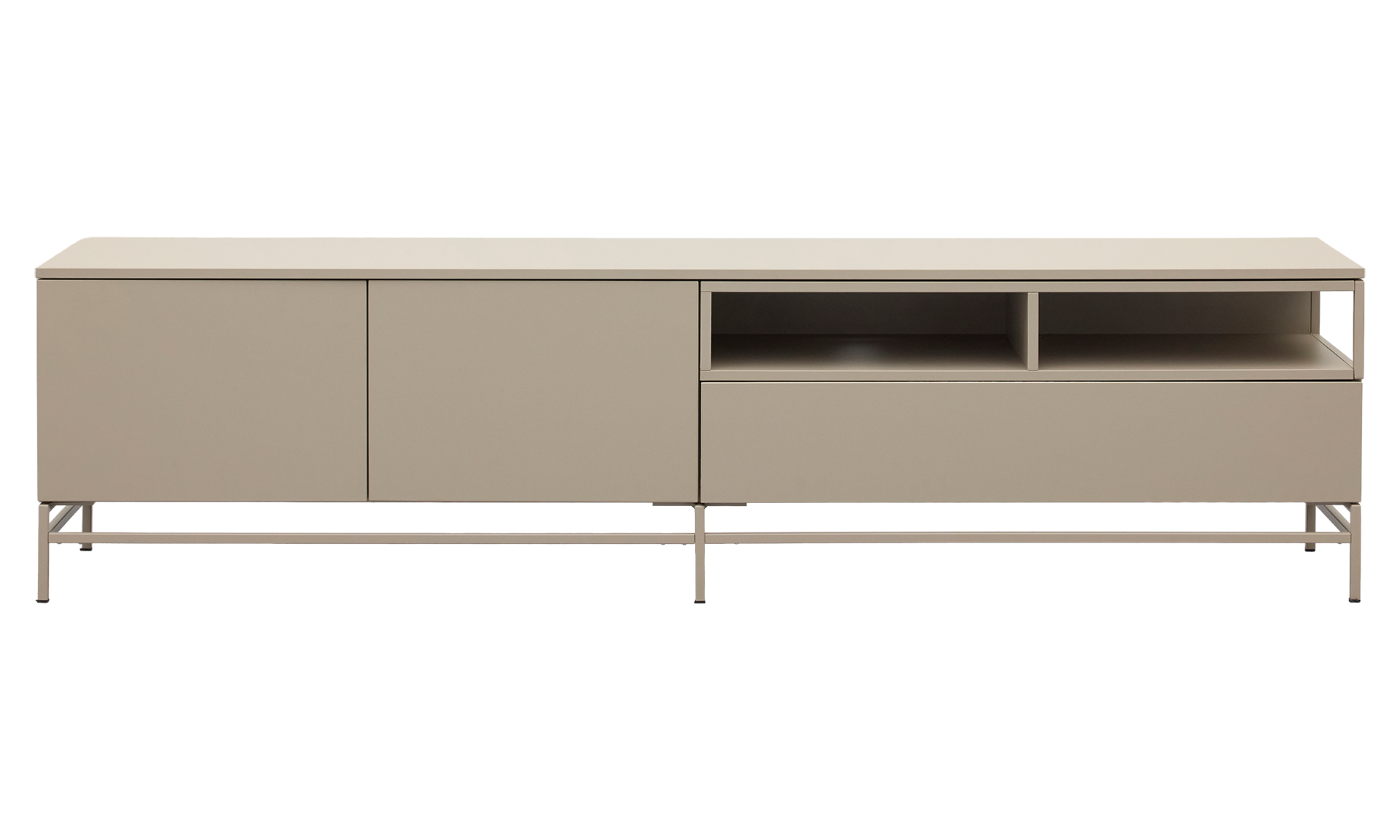 TV-Board Desio Groß Grau