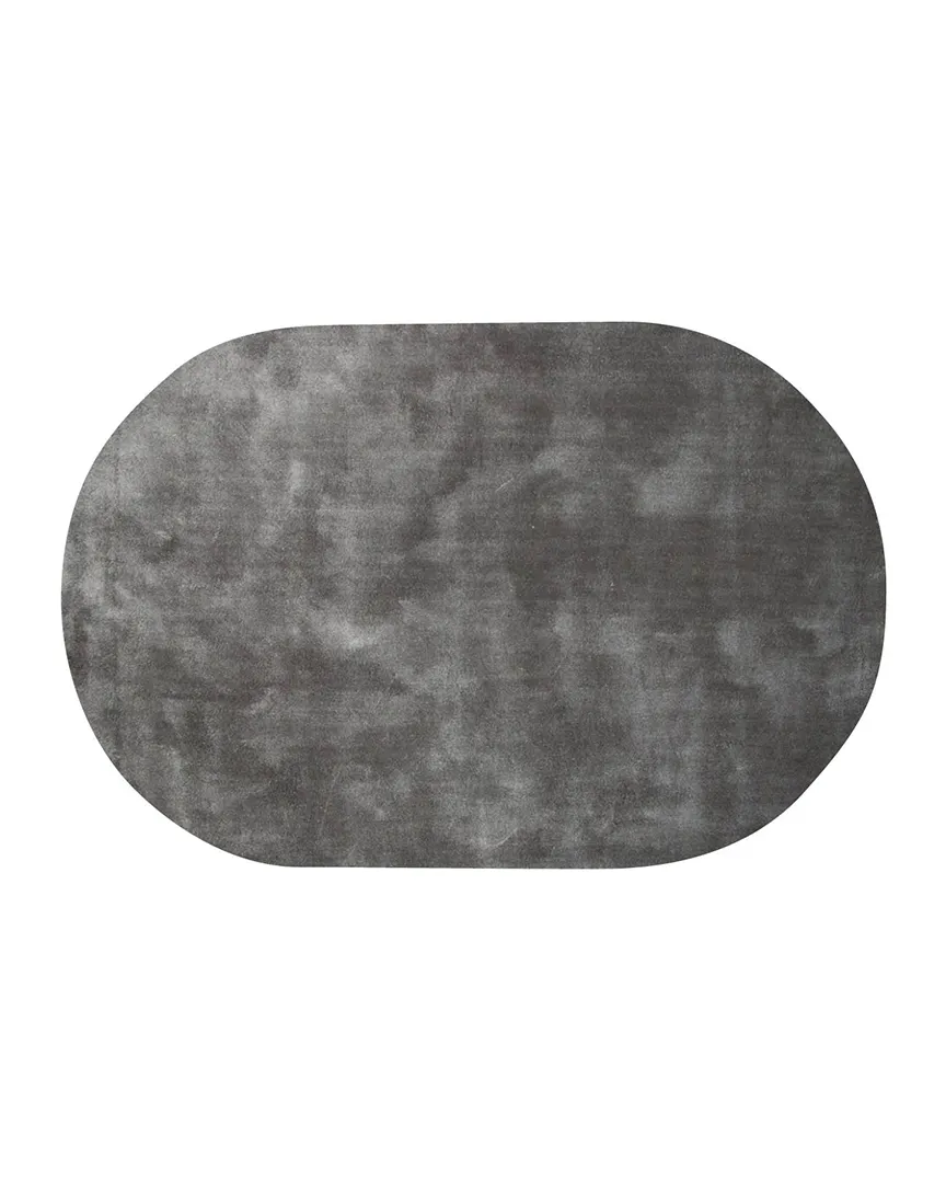Teppich Cowan grau 240 x 330 cm oval