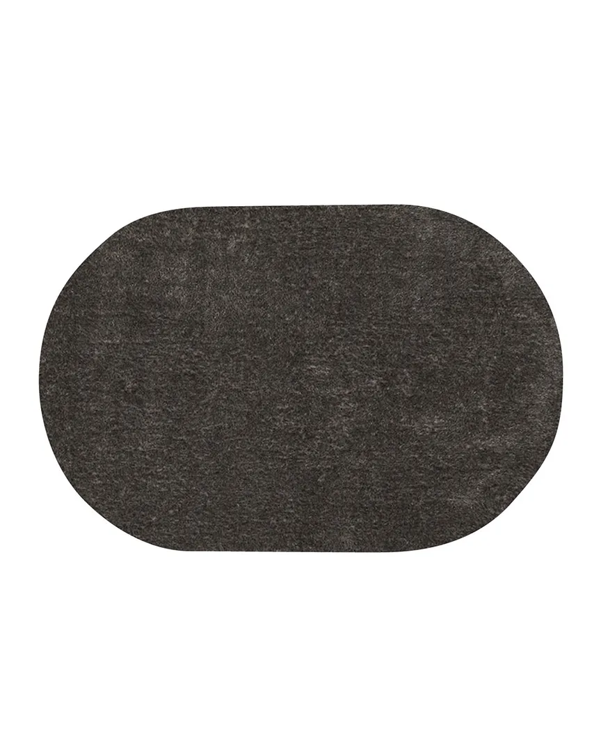 Teppich Vernissage hellgrau 200 x 290 cm oval