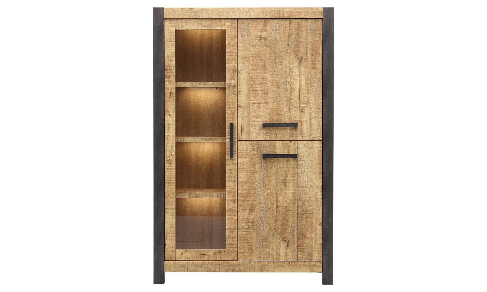 Vitrine Cape Holzfarben