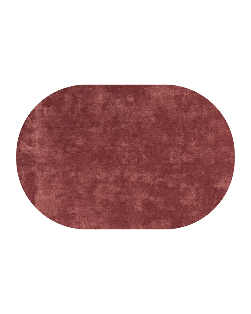 Teppich Cowan rosa 160 x 230 cm oval
