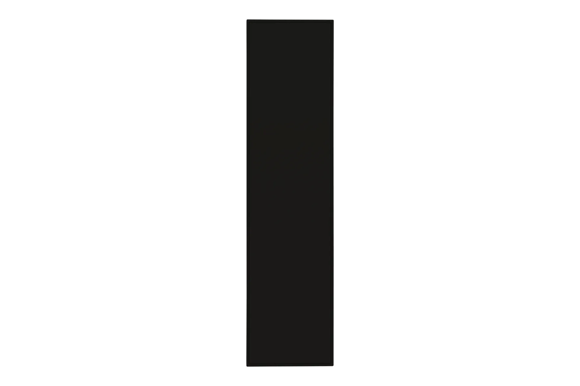Hängeschrank Moiano Schwarz 32 x 128 cm